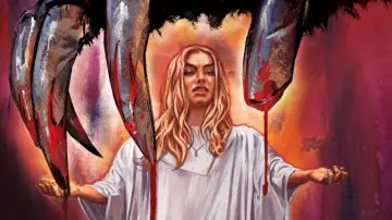 Задник до фільму "Blood on Satan