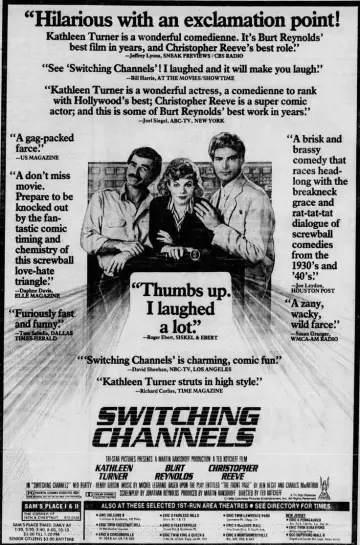 Постер до фильму"Switching Channels" #676131