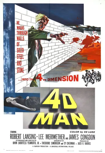 Постер до фильму"4D Man" #1136542