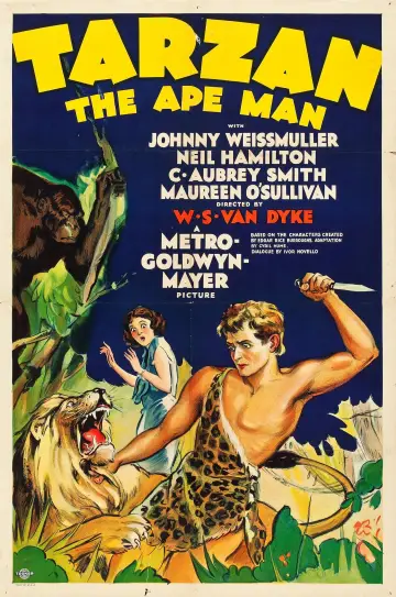 Постер до фильму"Tarzan the Ape Man" #356283