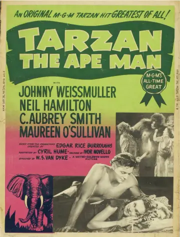 Постер до фильму"Tarzan the Ape Man" #356285