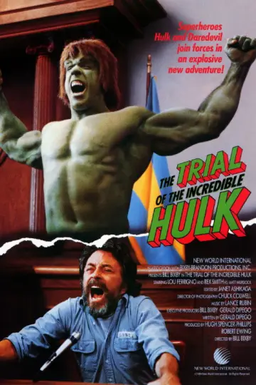 Постер до фильму"The Trial of the Incredible Hulk" #1086682
