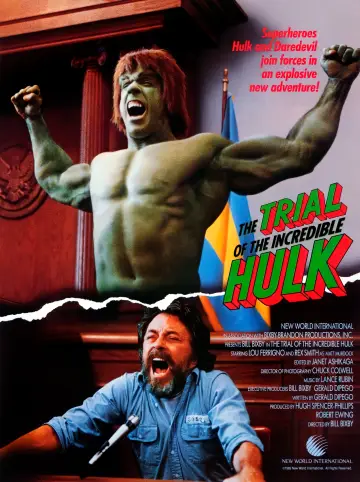 Постер до фильму"The Trial of the Incredible Hulk" #1086686