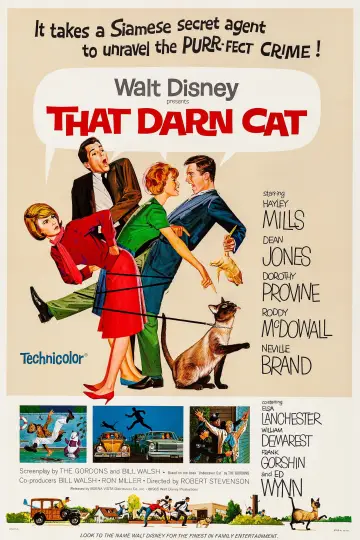 Постер до фильму"That Darn Cat!" #1039944