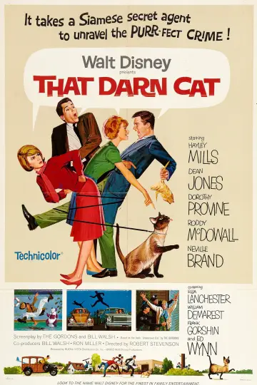 Постер до фильму"That Darn Cat!" #1039946