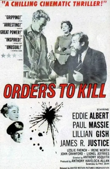 Постер до фильму"Orders to Kill" #1036774