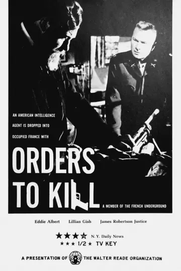 Постер до фильму"Orders to Kill" #1036776