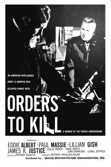 Постер до фильму"Orders to Kill" #1036777