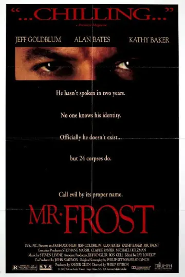 Постер до фильму"Mister Frost" #1195254