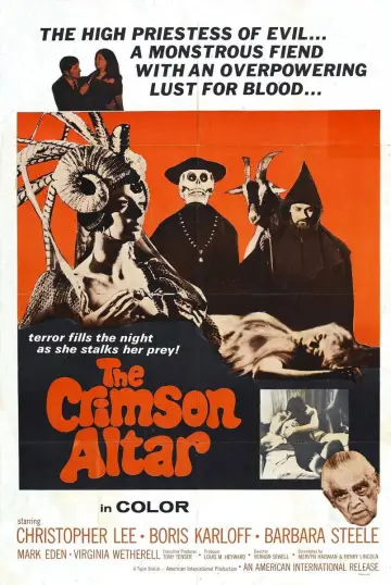 Постер до фильму"Curse of the Crimson Altar" #1108412