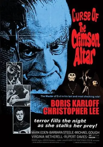 Постер до фильму"Curse of the Crimson Altar" #1108416