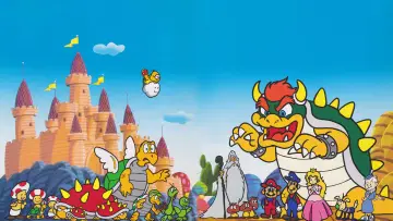 Задник до фильму"スーパーマリオブラザーズ ピーチ姫救出大作戦!" #402868