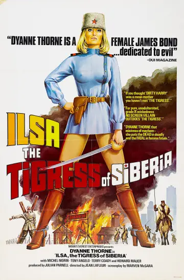 Постер до фильму"Ilsa, the Tigress of Siberia" #787779