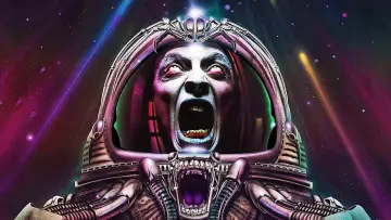 Задник до фильму"Galaxy of Terror" #386361