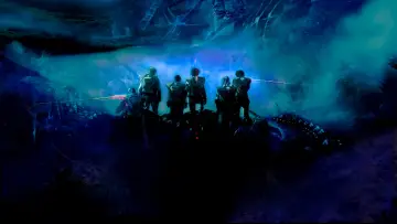 Задник до фильму"Galaxy of Terror" #386375