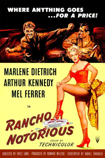 Постер до фильму"Rancho Notorious" #1091932