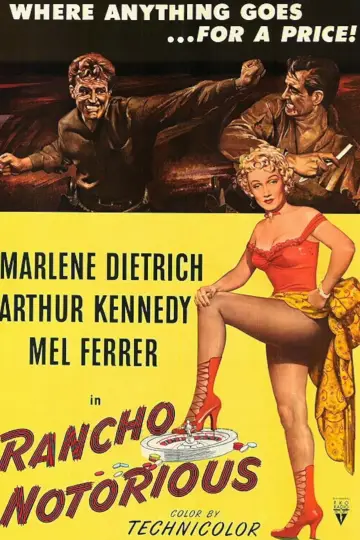 Постер до фильму"Rancho Notorious" #1091938
