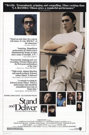 Постер до фильму"Stand and Deliver" #143505