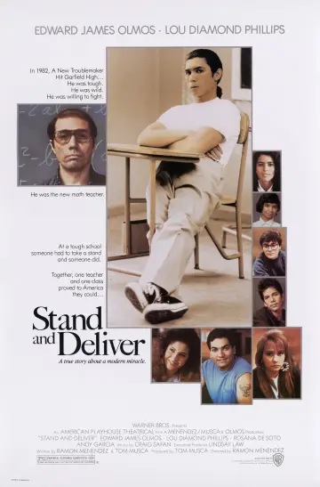 Постер до фильму"Stand and Deliver" #143507