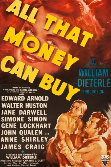 Постер до фильму"All That Money Can Buy" #1057237