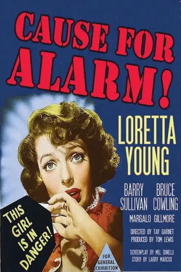 Постер до фильму"Cause for Alarm!" #1031309