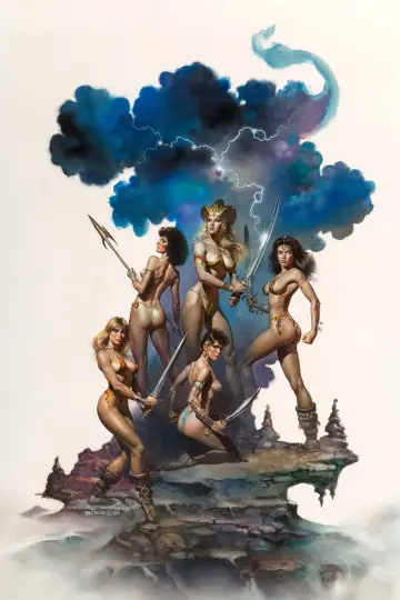 Постер до фильму"Barbarian Queen" #410886