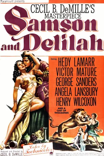 Постер до фильму"Samson and Delilah" #334983