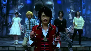 Задник до фильму"海賊戦隊ゴーカイジャー THE MOVIE 空飛ぶ幽霊船" #1111240