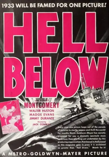 Постер до фильму"Hell Below" #706134