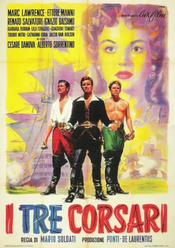 I tre corsari постер