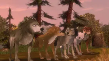 Задник до фильму"Alpha and Omega 2: A Howl-iday Adventure" #1112959