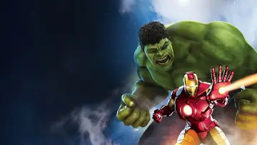Задник до фільму "Iron Man & Hulk: Heroes United" #1045272