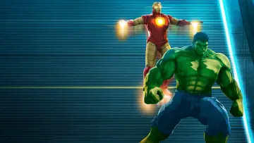 Задник до фільму "Iron Man & Hulk: Heroes United" #406716