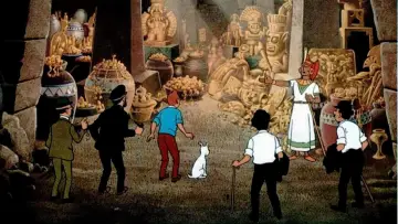 Задник до фільму "Tintin et le Temple du Soleil" #1859867