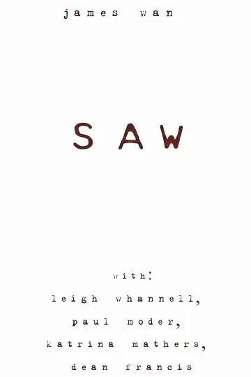Постер до фильму"Saw" #59518
