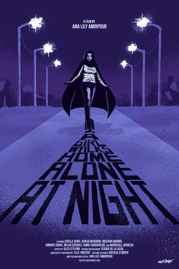 Постер до фильму"A Girl Walks Home Alone at Night" #260443