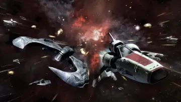 Задник до фильму"Battlestar Galactica: Blood & Chrome" #400250