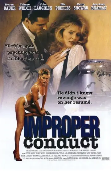 Постер до фильму"Improper Conduct" #946381