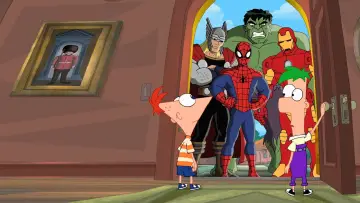 Задник до фильму"Phineas and Ferb: Mission Marvel" #394376