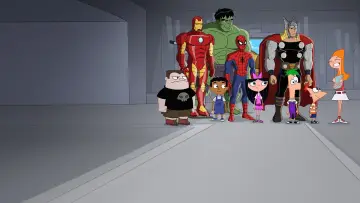 Задник до фильму"Phineas and Ferb: Mission Marvel" #394378