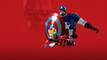 Задник до фільму "Iron Man & Captain America: Heroes United" #1012196
