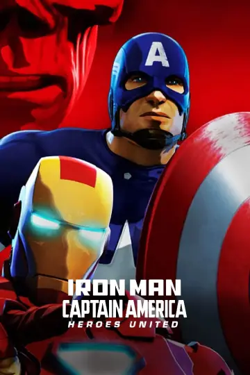 Постер до фільму "Iron Man & Captain America: Heroes United" #129698