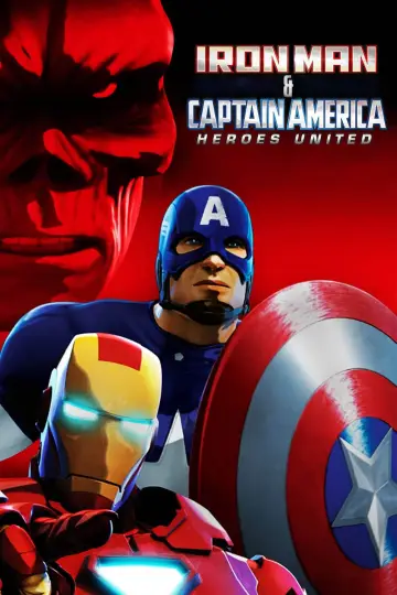 Постер до фільму "Iron Man & Captain America: Heroes United" #129699