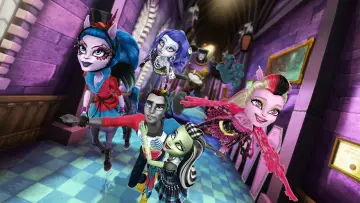 Задник до фильму"Monster High: Freaky Fusion" #338292