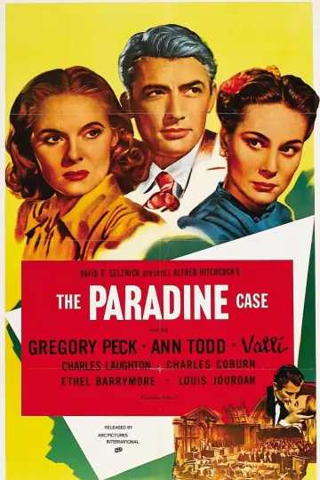 Постер до фильму"The Paradine Case" #1047754