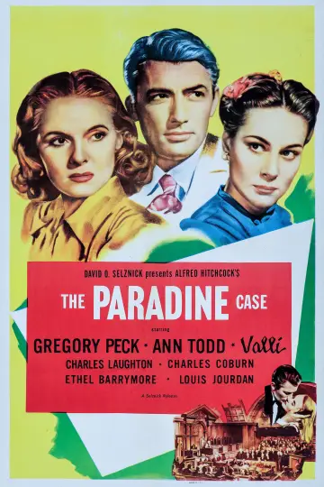 Постер до фильму"The Paradine Case" #1047756
