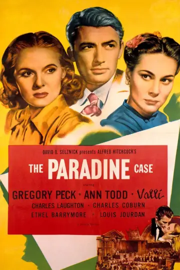Постер до фильму"The Paradine Case" #1047763