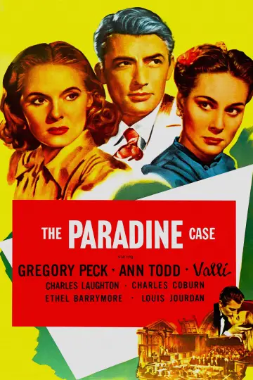 Постер до фильму"The Paradine Case" #1047766