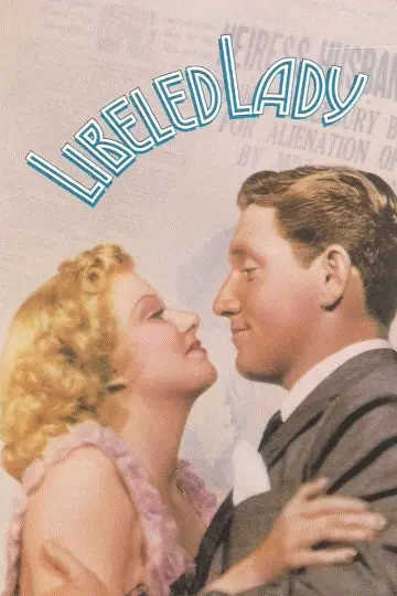 Постер до фильму"Libeled Lady" #706527