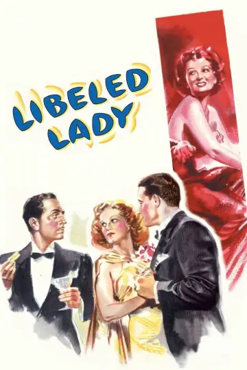 Постер до фильму"Libeled Lady" #706528